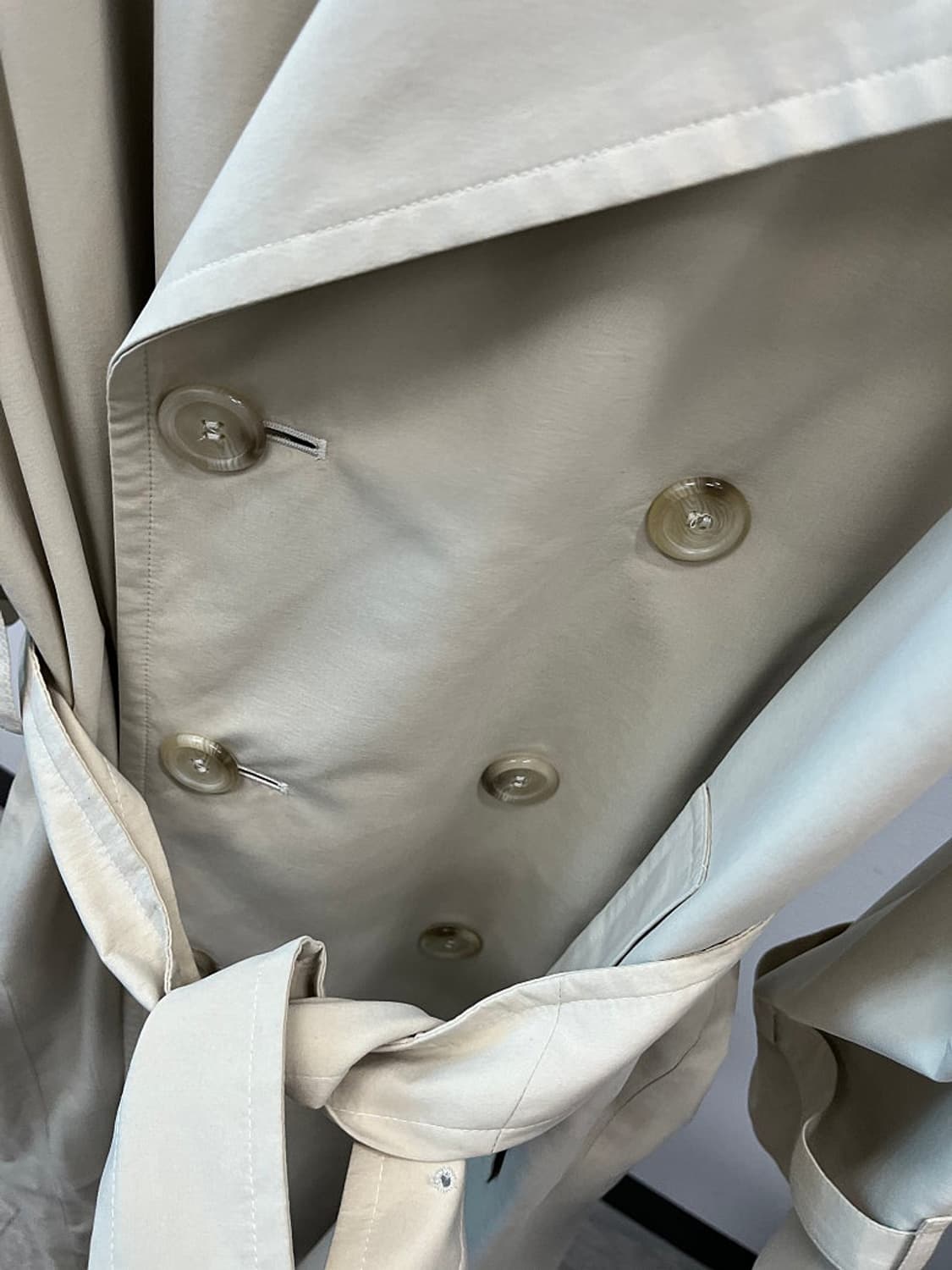 110-115) 버버리 견장 봄 트렌치코트 상품이미지5