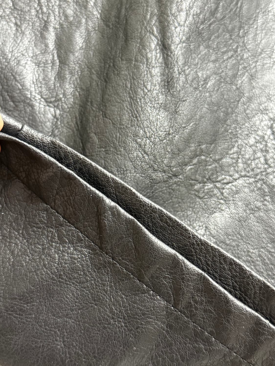 트리밍버드 레더 바지 팝니다 상품이미지6