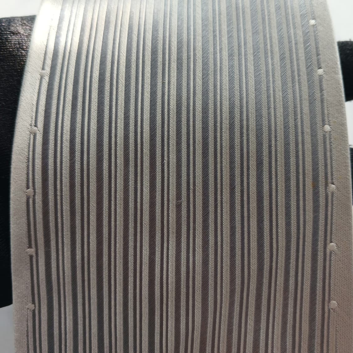 밀라숀 실크 실버 스트라이프 넥타이 9.4cm A등급 A18430
 상품이미지6