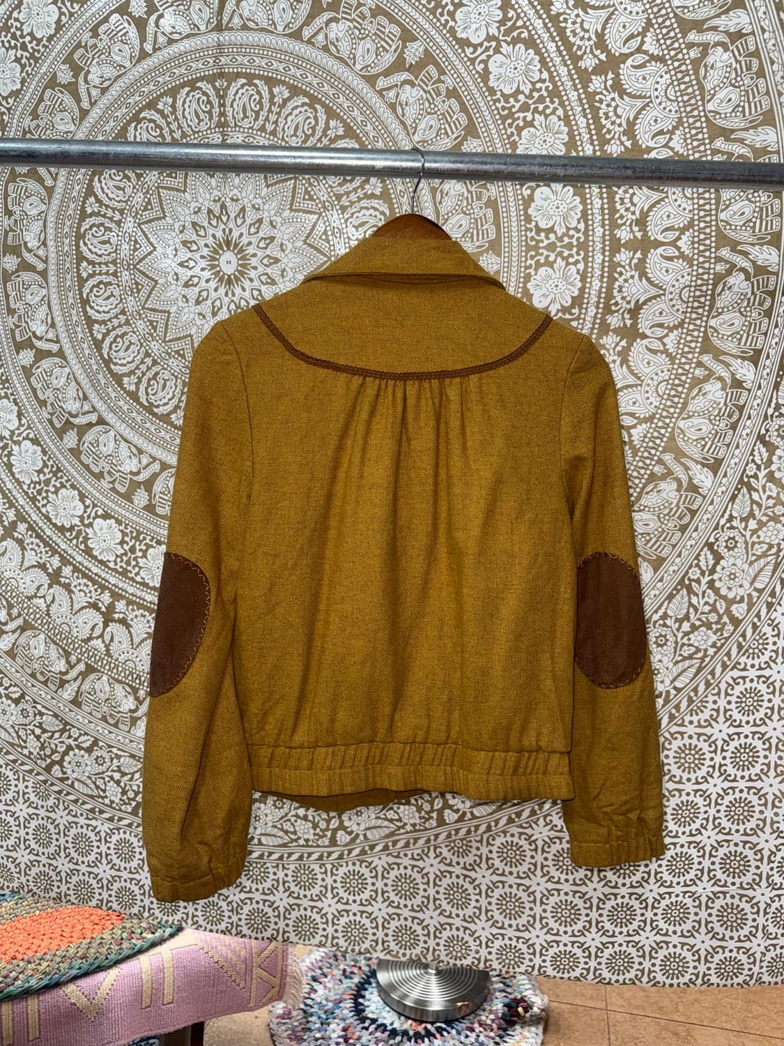 INVU 여성 엘보패치 카라자켓  상품이미지6