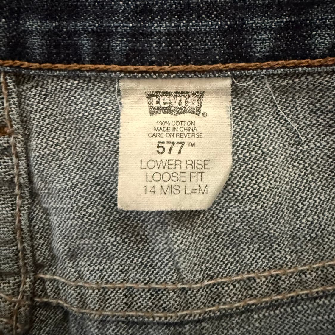 levi's 리바이스 577 루즈핏 데님 청바지 - 8 상품이미지5