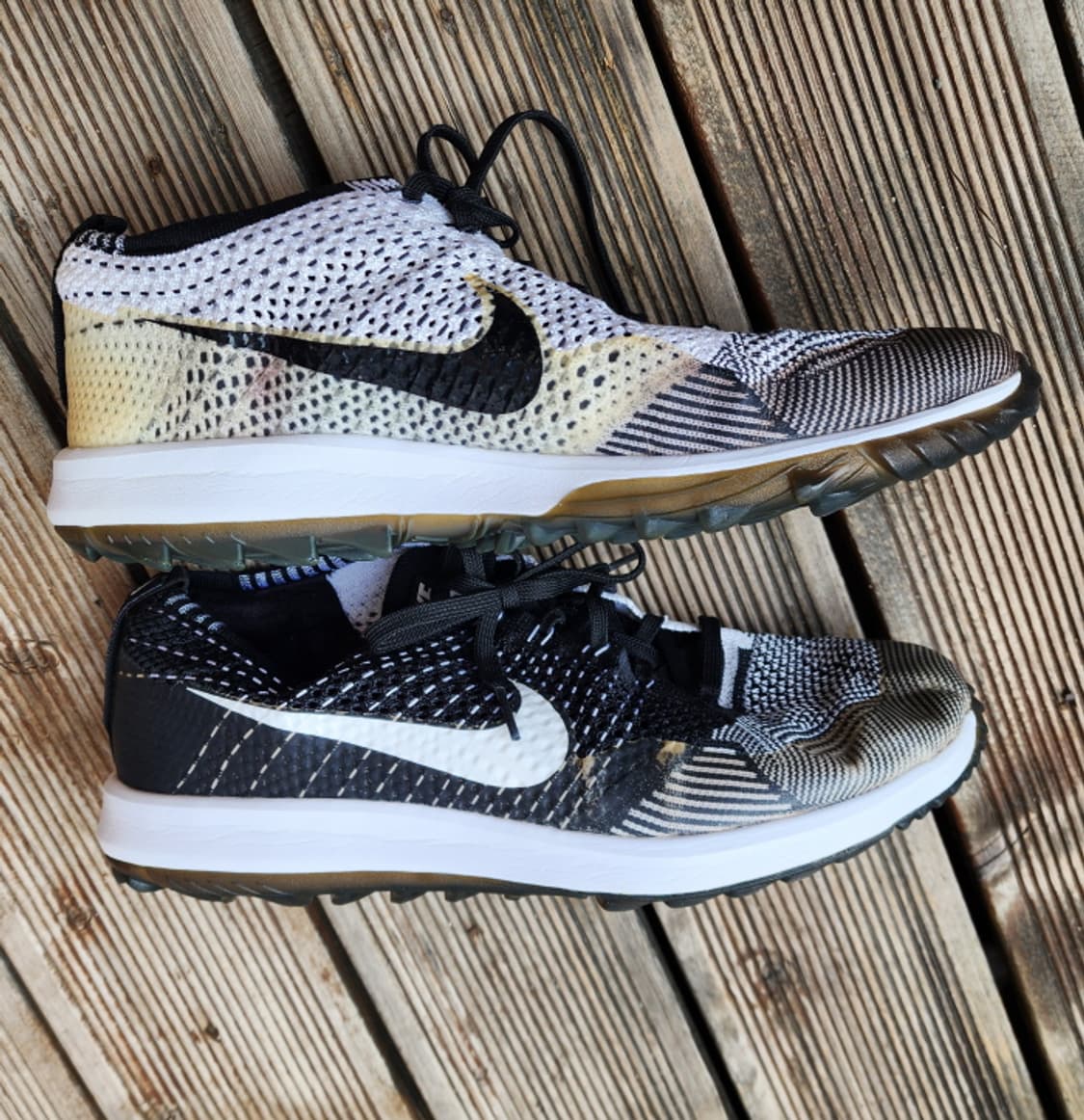 나이키 플라이니트 레이서 골프 검흰 909756-001(280) 상품이미지3