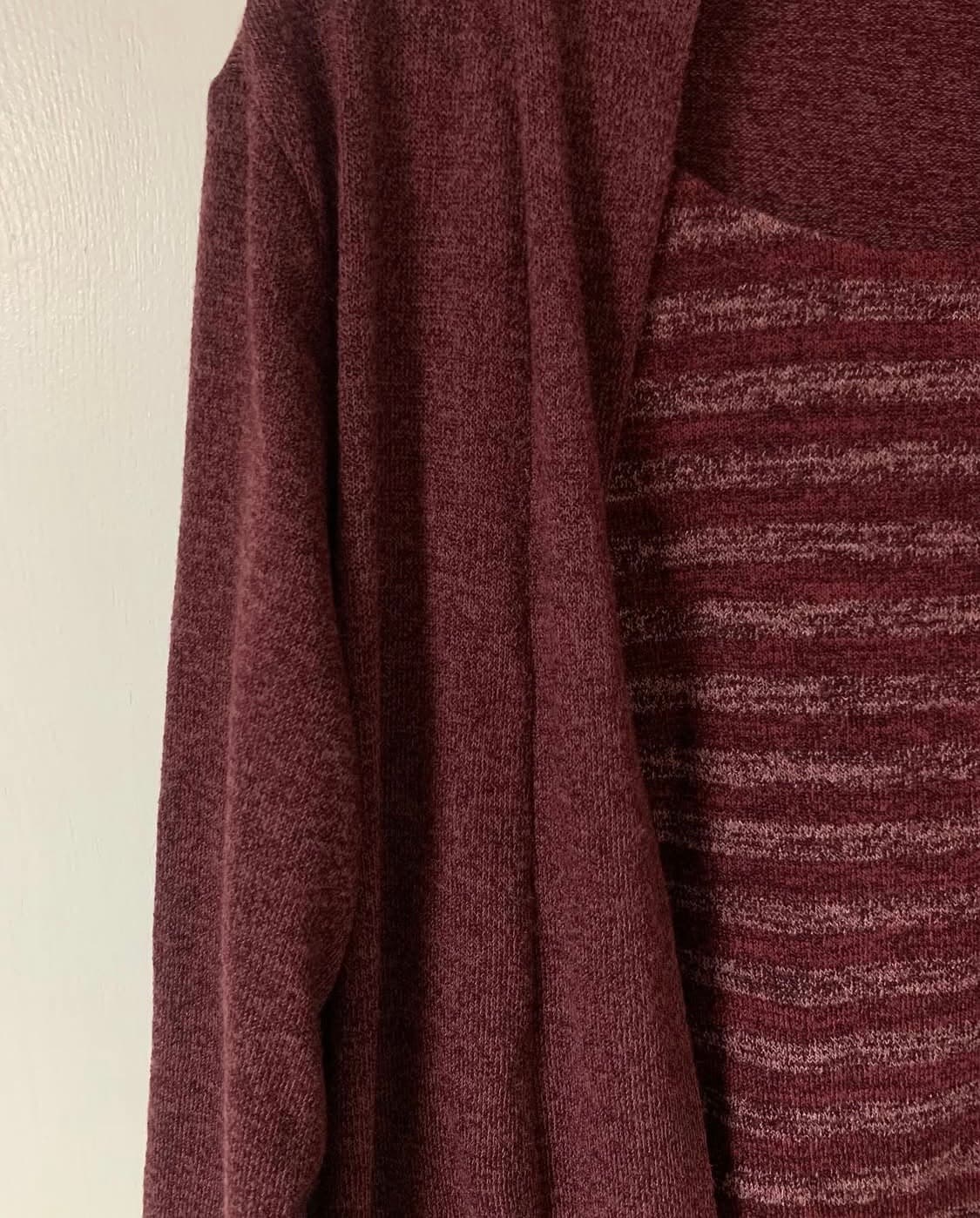 Vintage stripe open long sleeve 상품이미지2