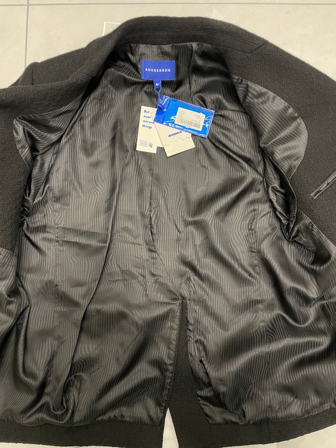 아더에러 알딘 블레이저 블랙 상품이미지3