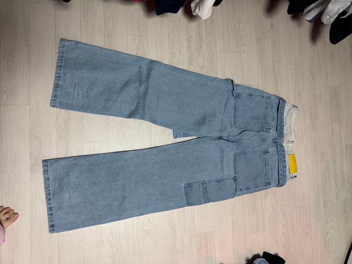 오프화이트 더블 카펜터 데님 상품이미지2