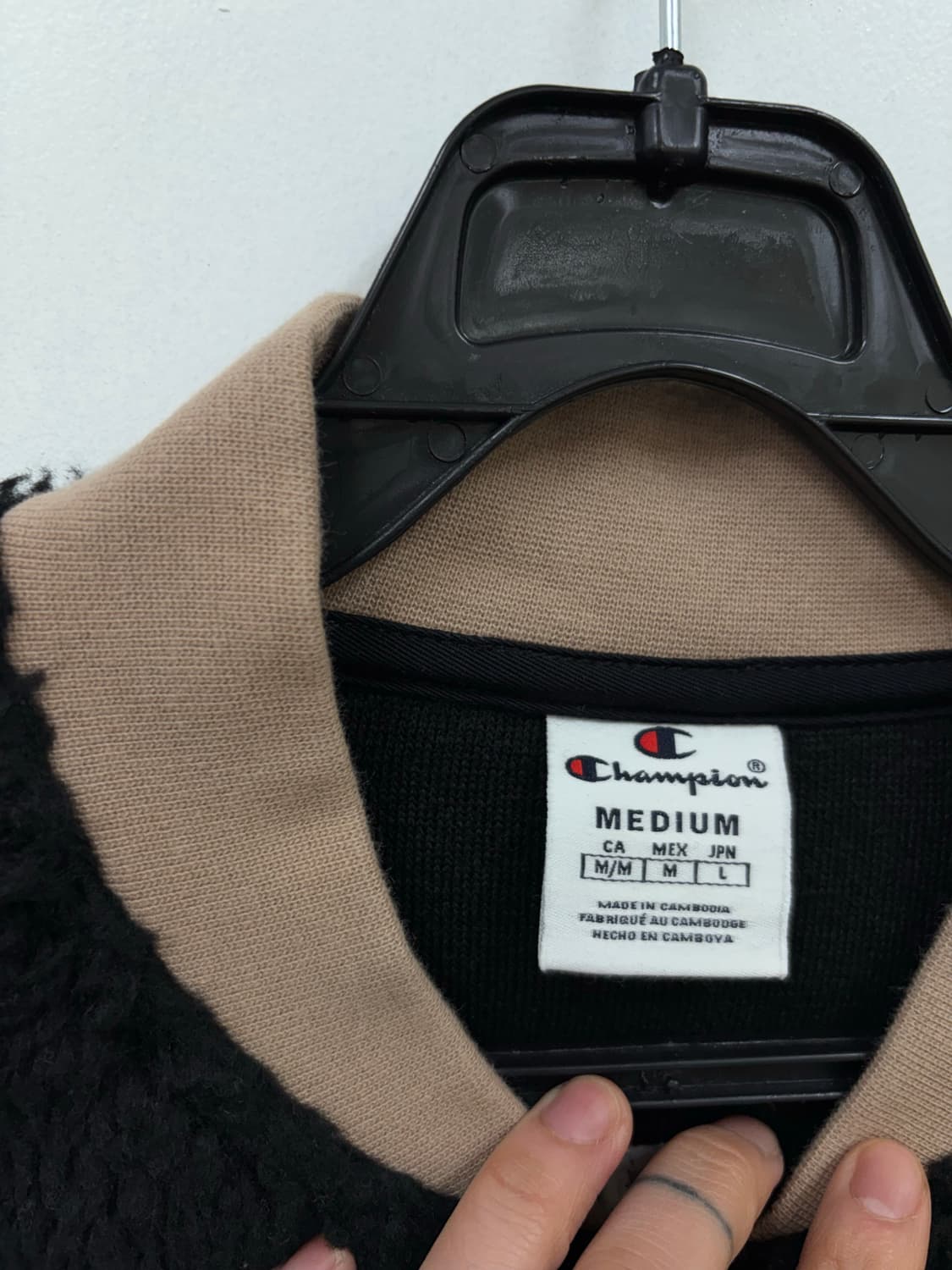 챔피온 뽀글이 양털 점퍼 상품이미지5