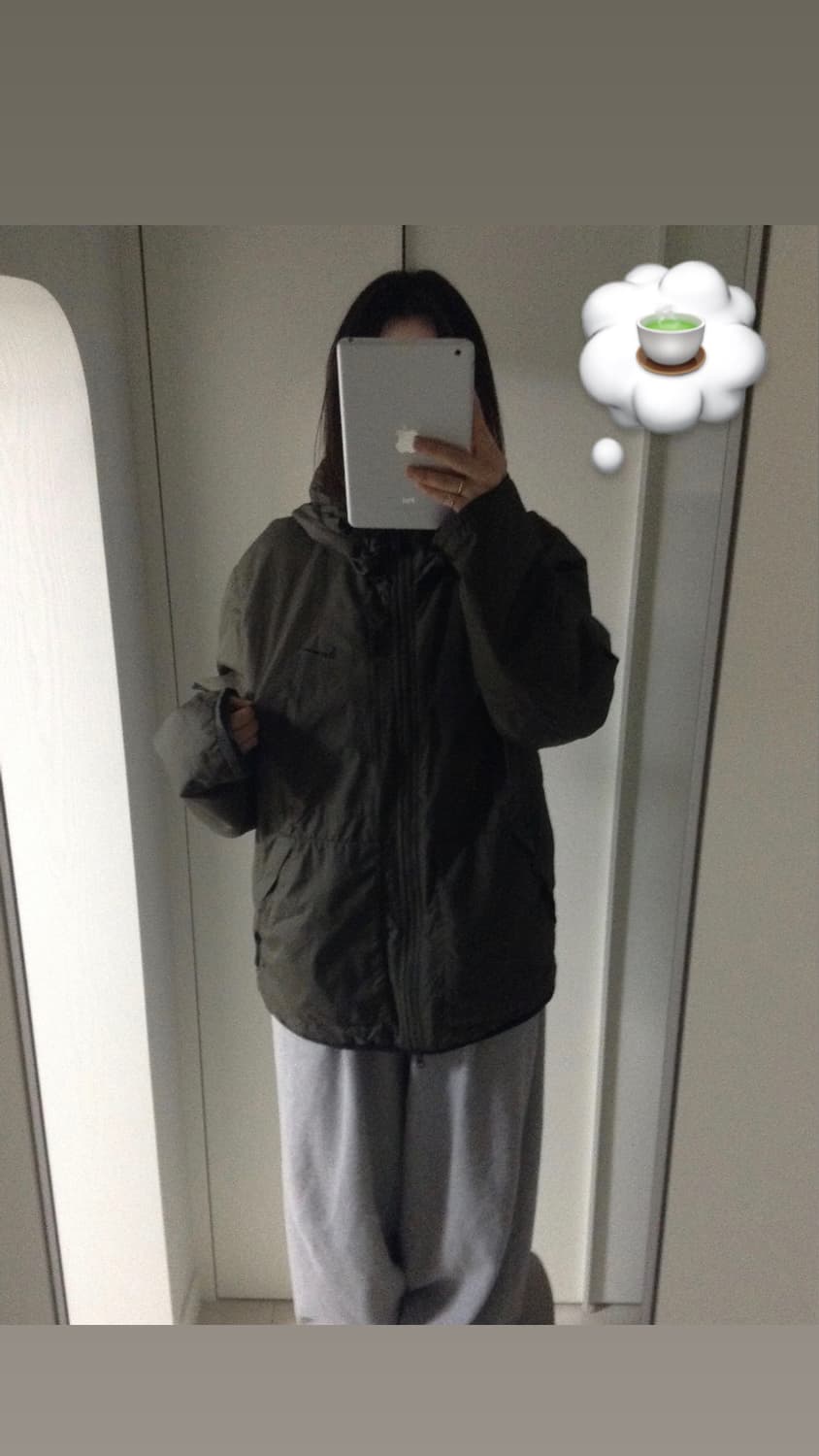 나이키 카키 바막 점퍼 상품이미지1