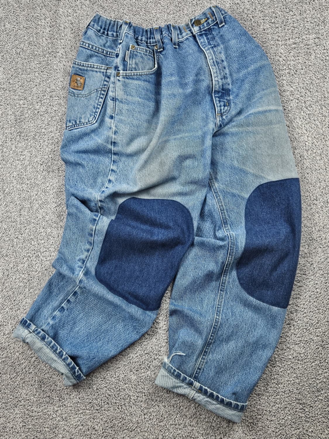 칼하트 밴딩 패치드 커스텀 데님 워크팬츠 ( 44X30 ) / 10345 상품이미지1