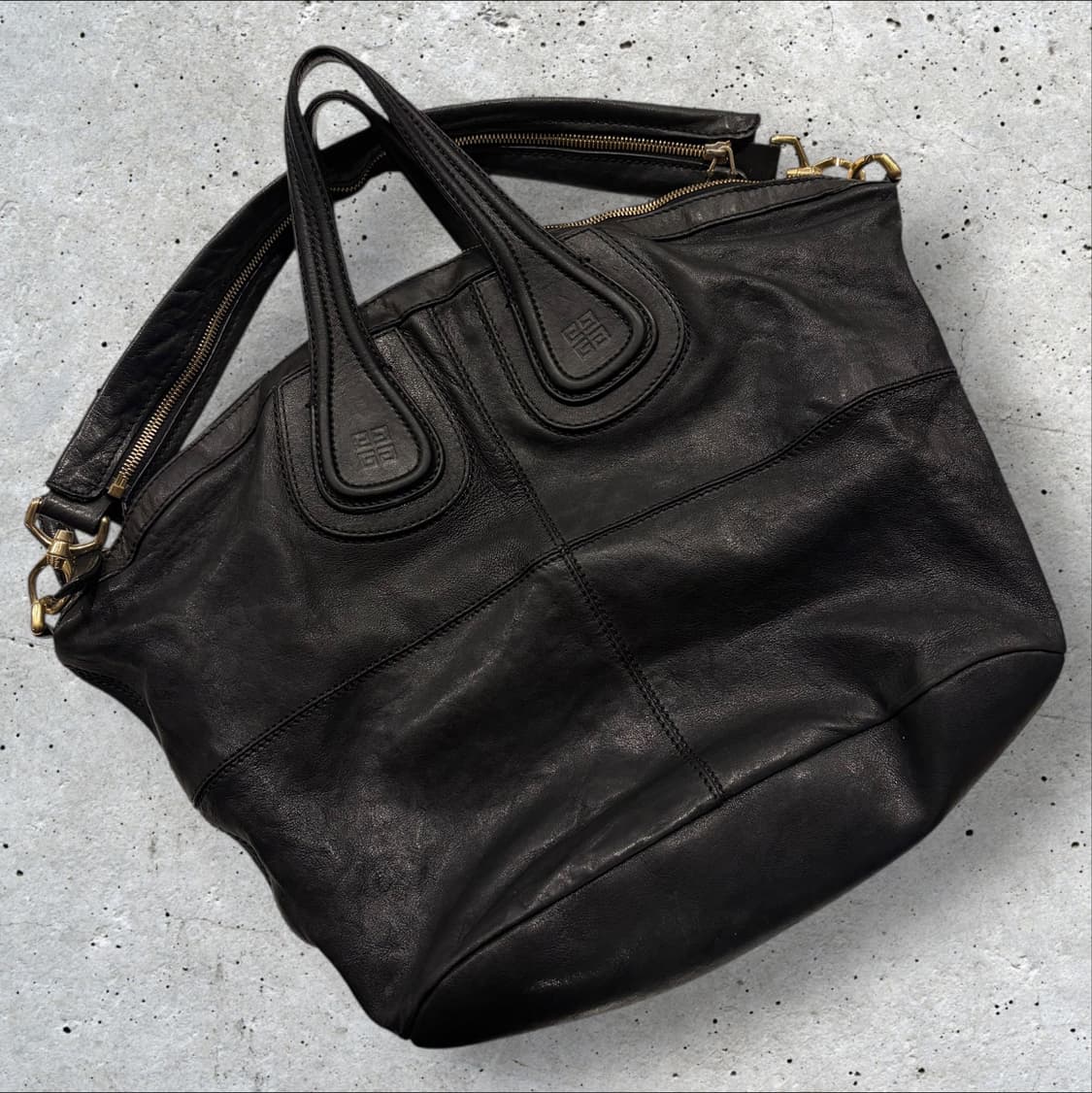 지방시 나이팅게일 레더 블랙 2WAY 토트백 숄더백 상품이미지1