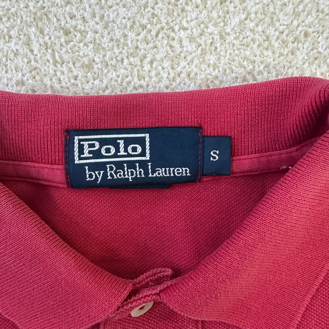 S 폴로랄프로렌 피케 폴로 반팔 셔츠 0319D 상품이미지2