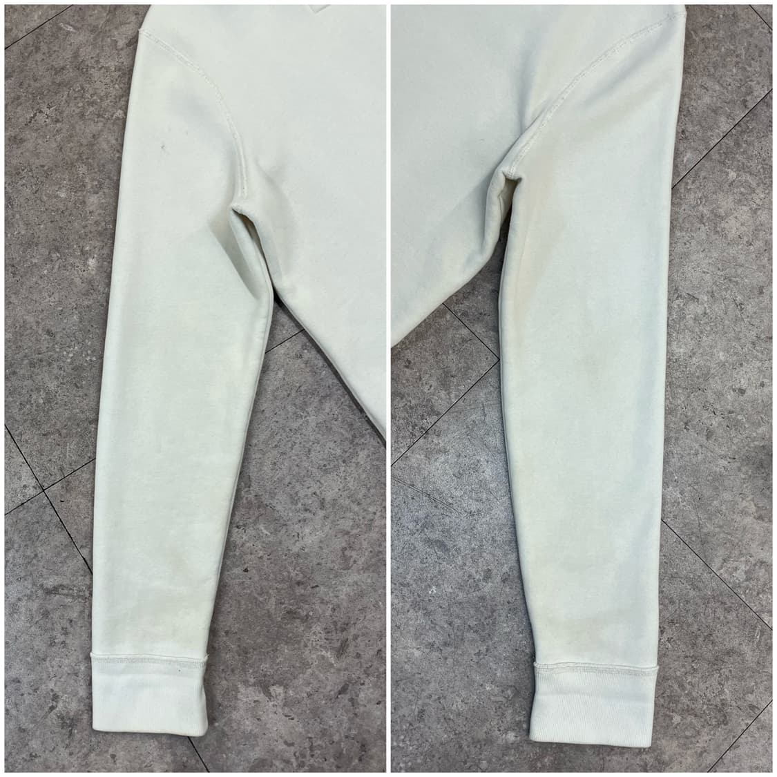 홀리스터 기모 후드집업 화이트 L #csz3945 상품이미지9