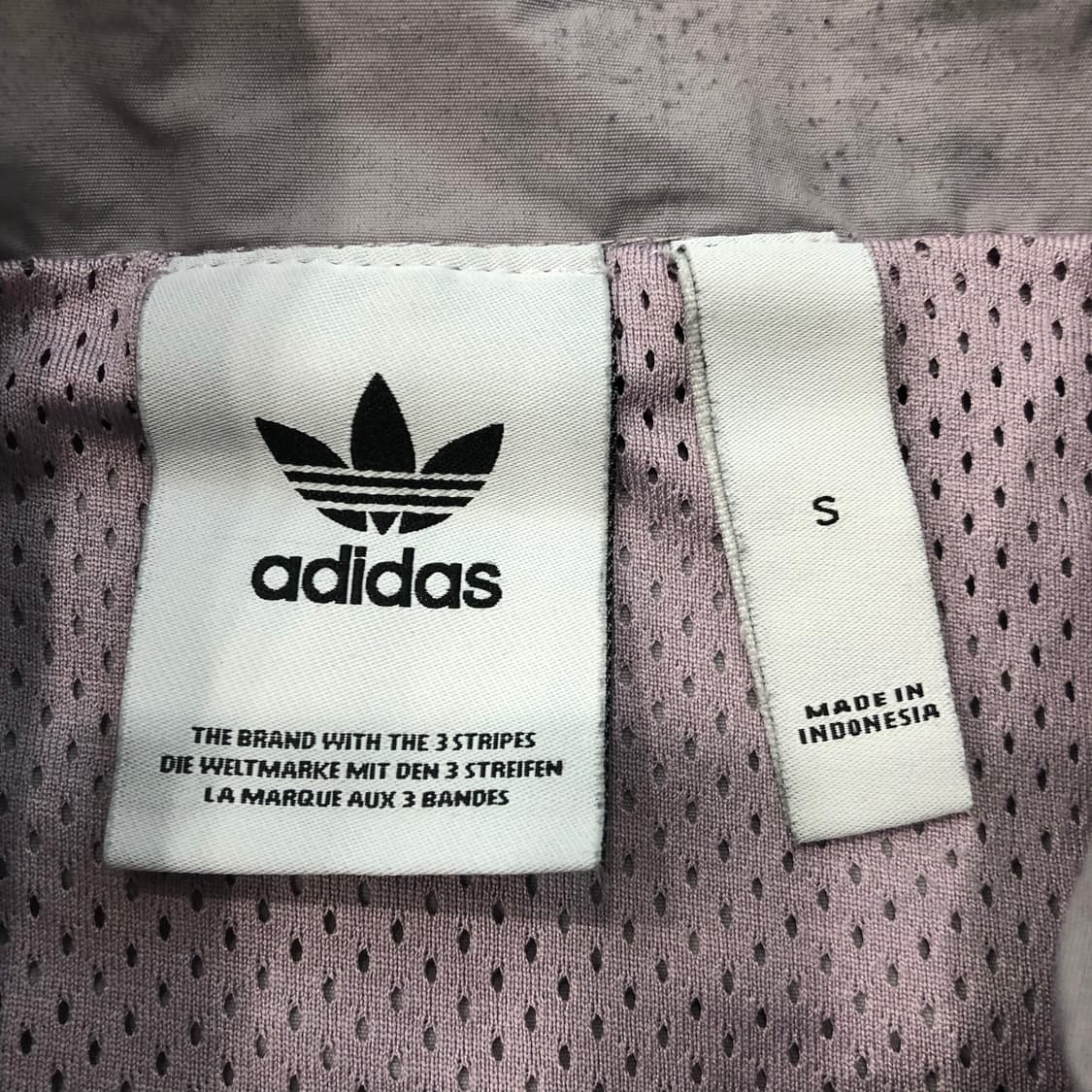 아디다스 라벤더 락업 파이어버드 우븐 바람막이 트랙 자켓 상품이미지4