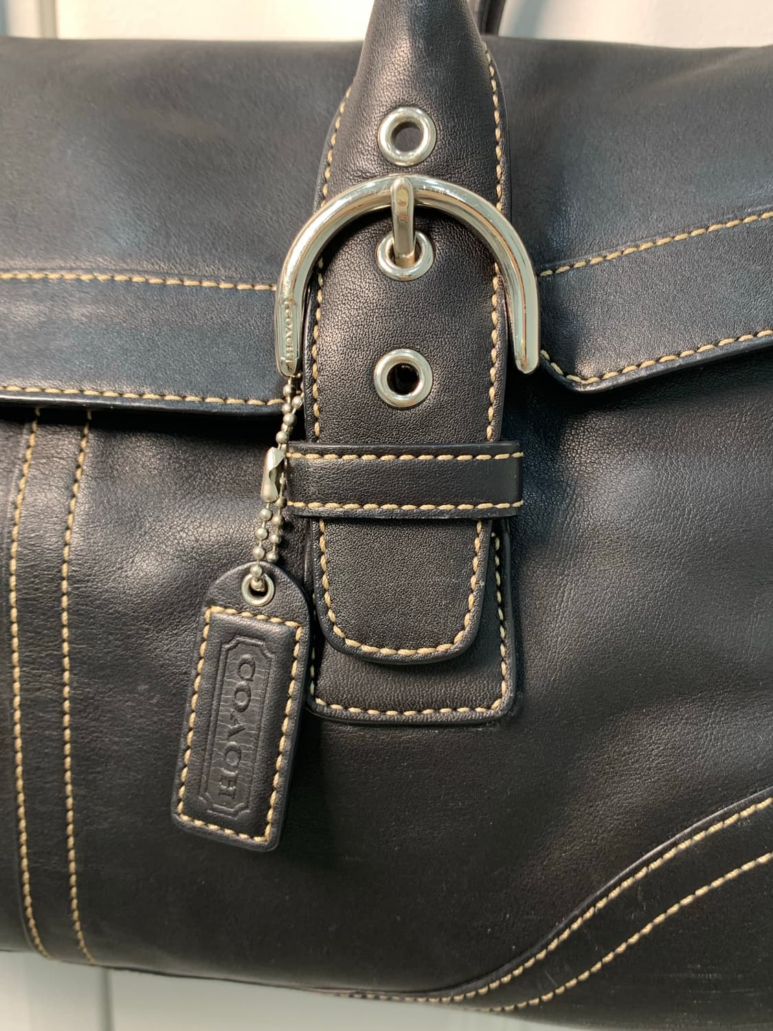 대장템 🖤 Coach 블랙 숄더백 상품이미지3