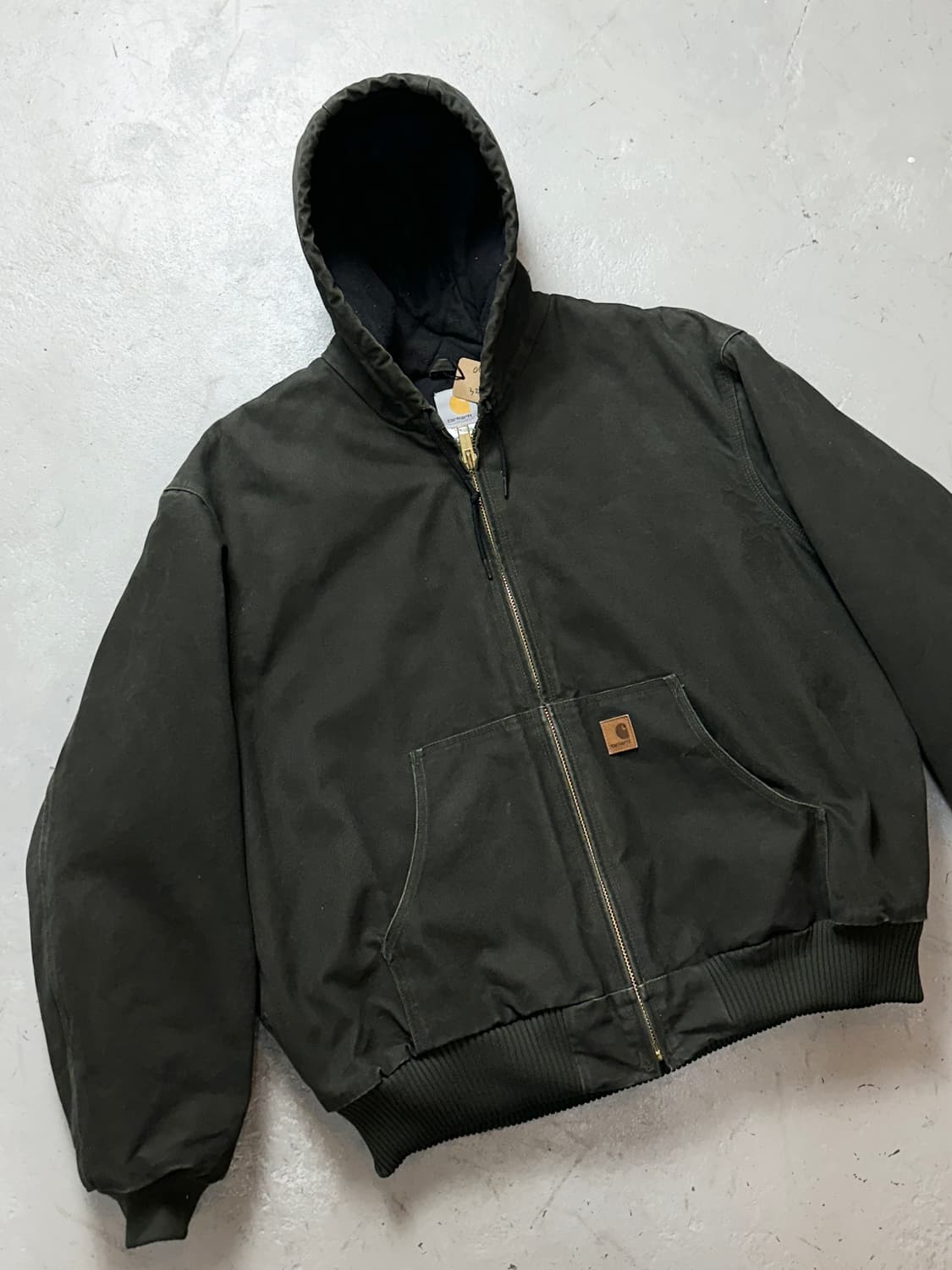 OG 칼하트 J130 액티브 자켓 칼하트 MOS 모스그린 상품이미지5