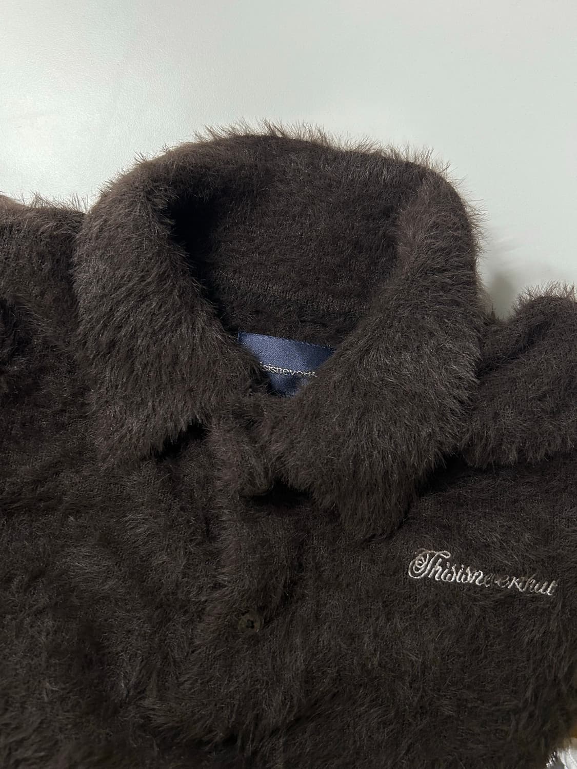 thisisneverthat ShaggyKnit Polo디네뎃 니트폴로 상품이미지1