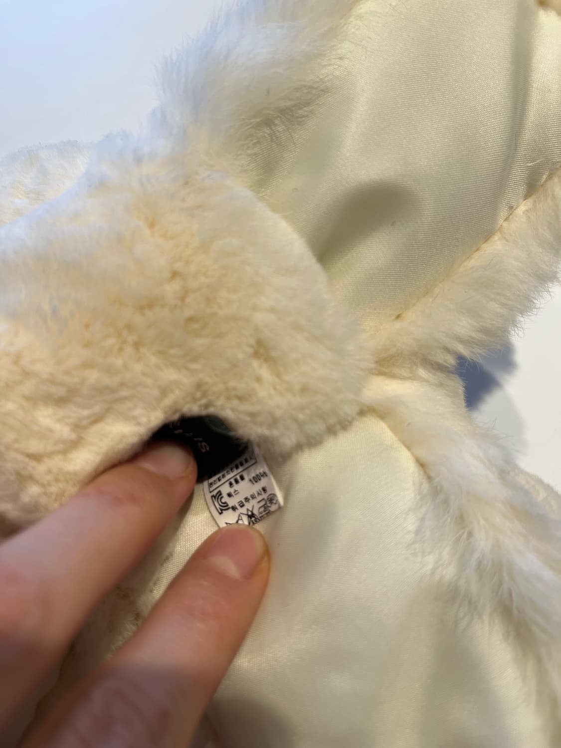 100% 토끼털 토끼 머플러 상품이미지6