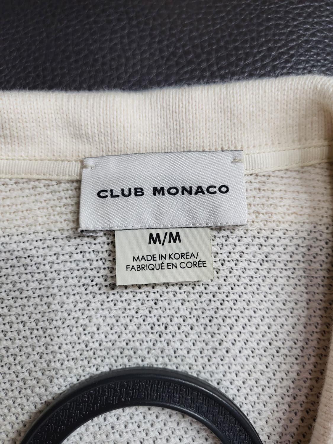 클럽모나코 카라 크롭티 상품이미지5