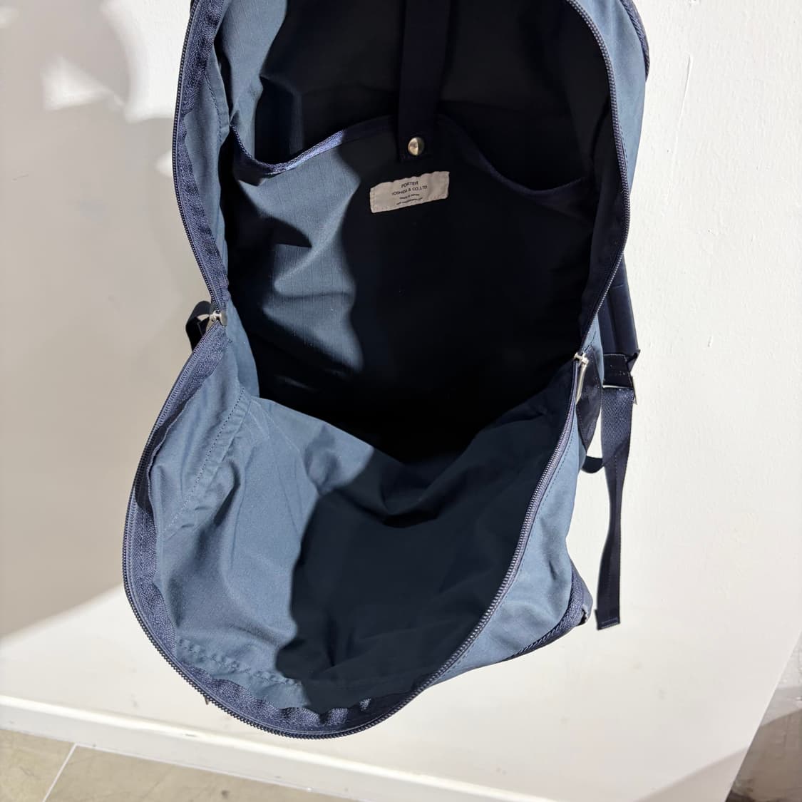 포터 네이비 백팩 가방 상품이미지7