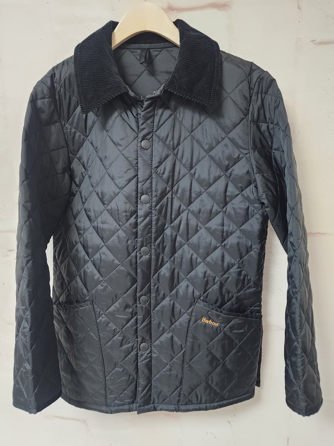 바버 블랙 퀼팅 자켓 상품이미지1