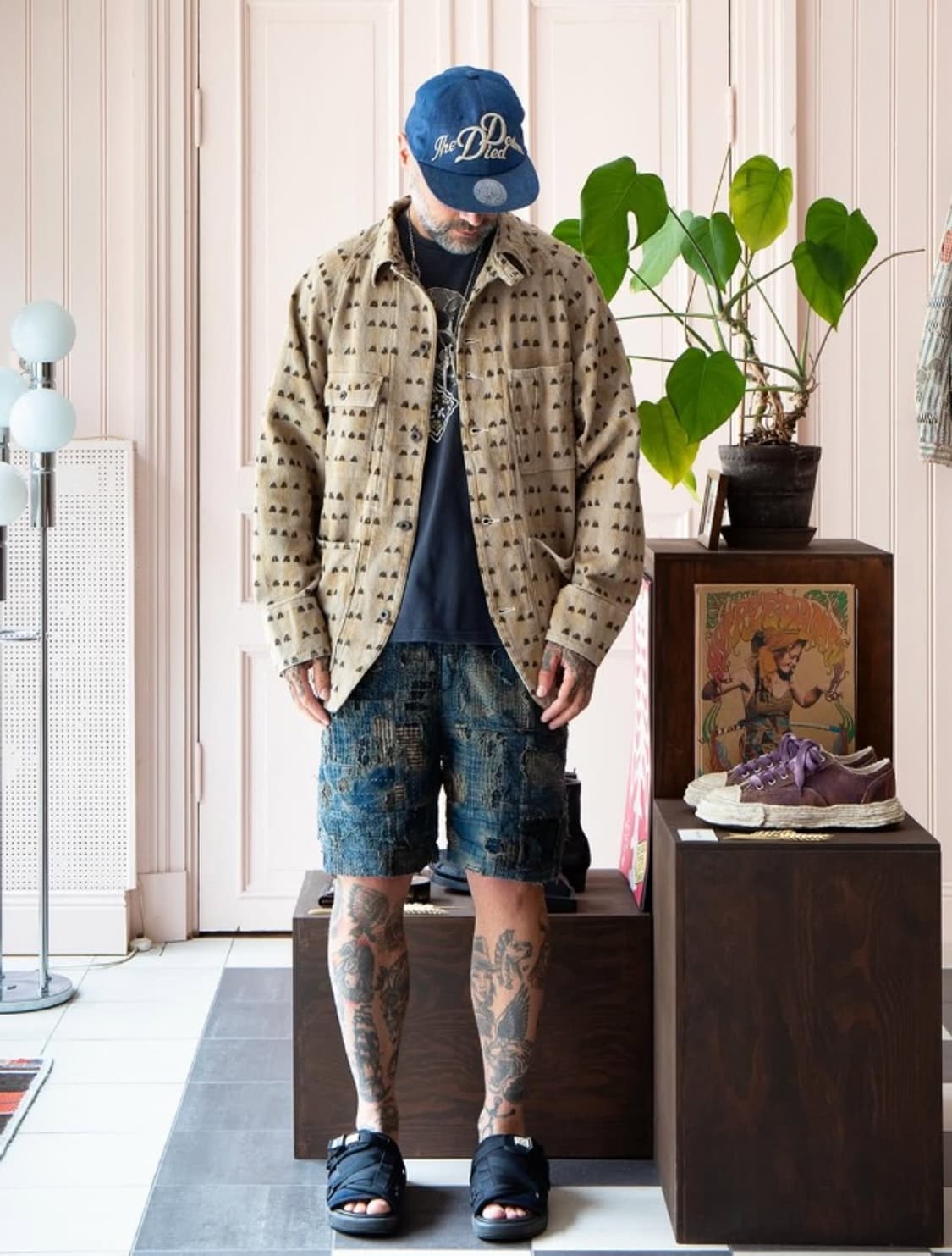 캐피탈 25aw TUME-BASHOH CACTUS 커버올 4 상품이미지6