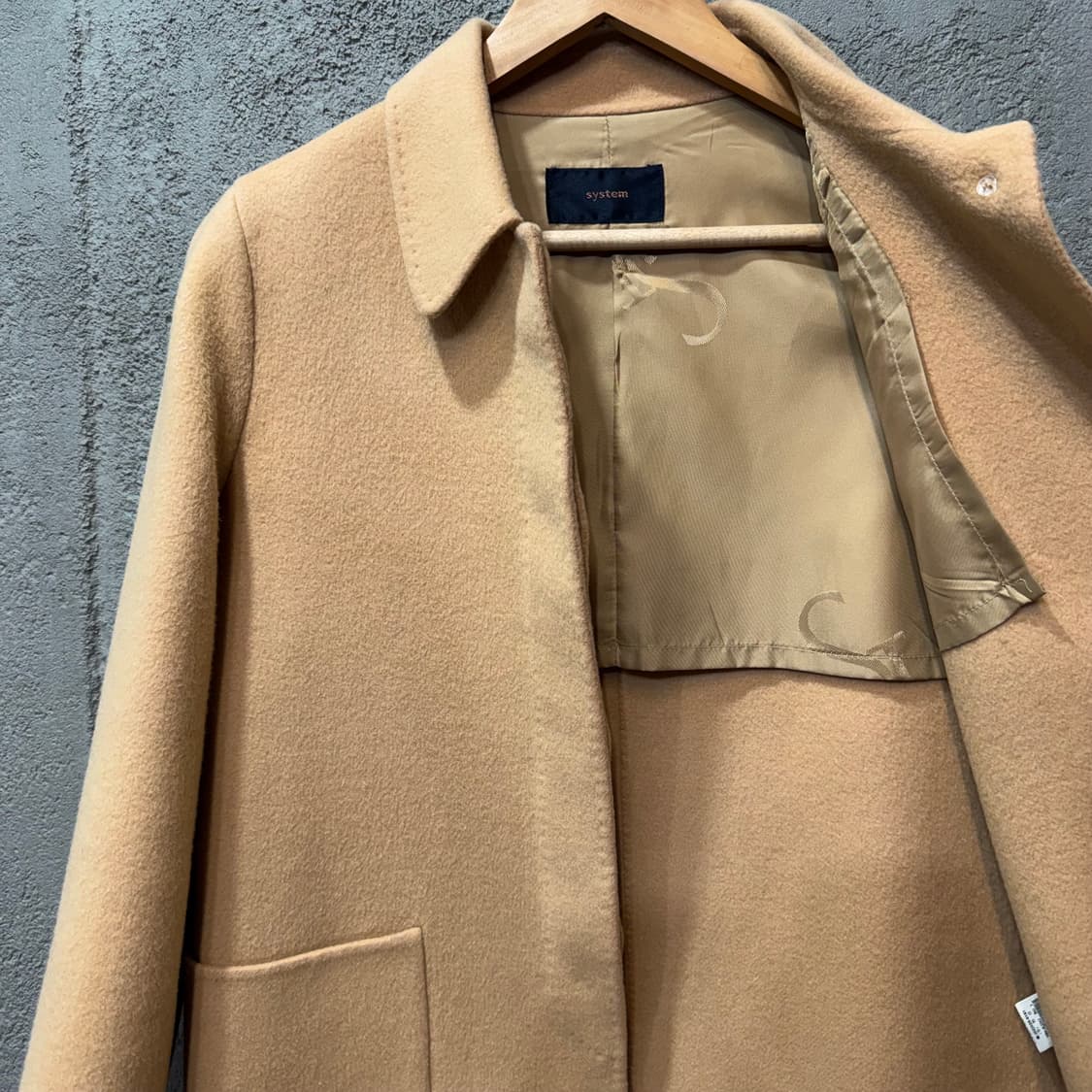 시스템 우먼스 핸드메이드 울 자켓 (M)   상품이미지5