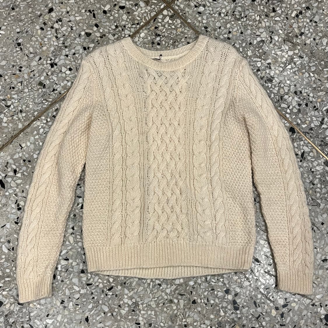 Vintage 빈티지 케이블 니트 스웨터 상품이미지6