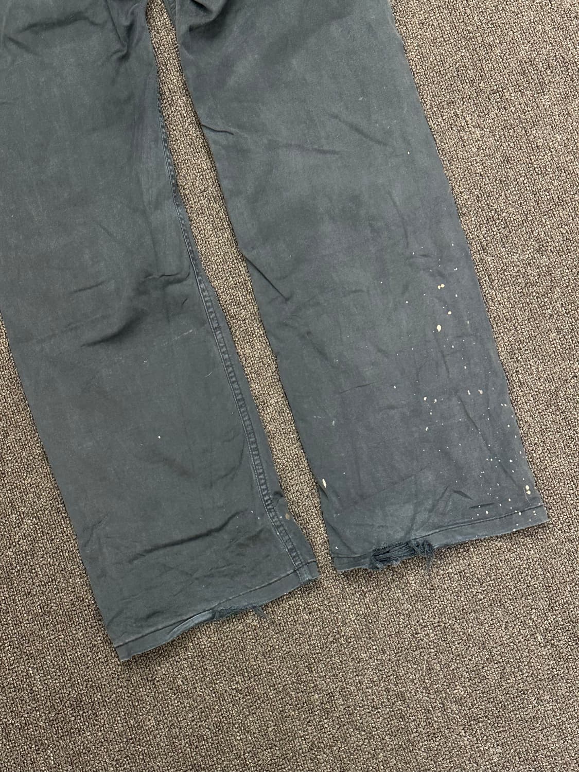 30)Lee 빈티지 지퍼 신치백 디테일 네이비 코튼 팬츠 상품이미지9