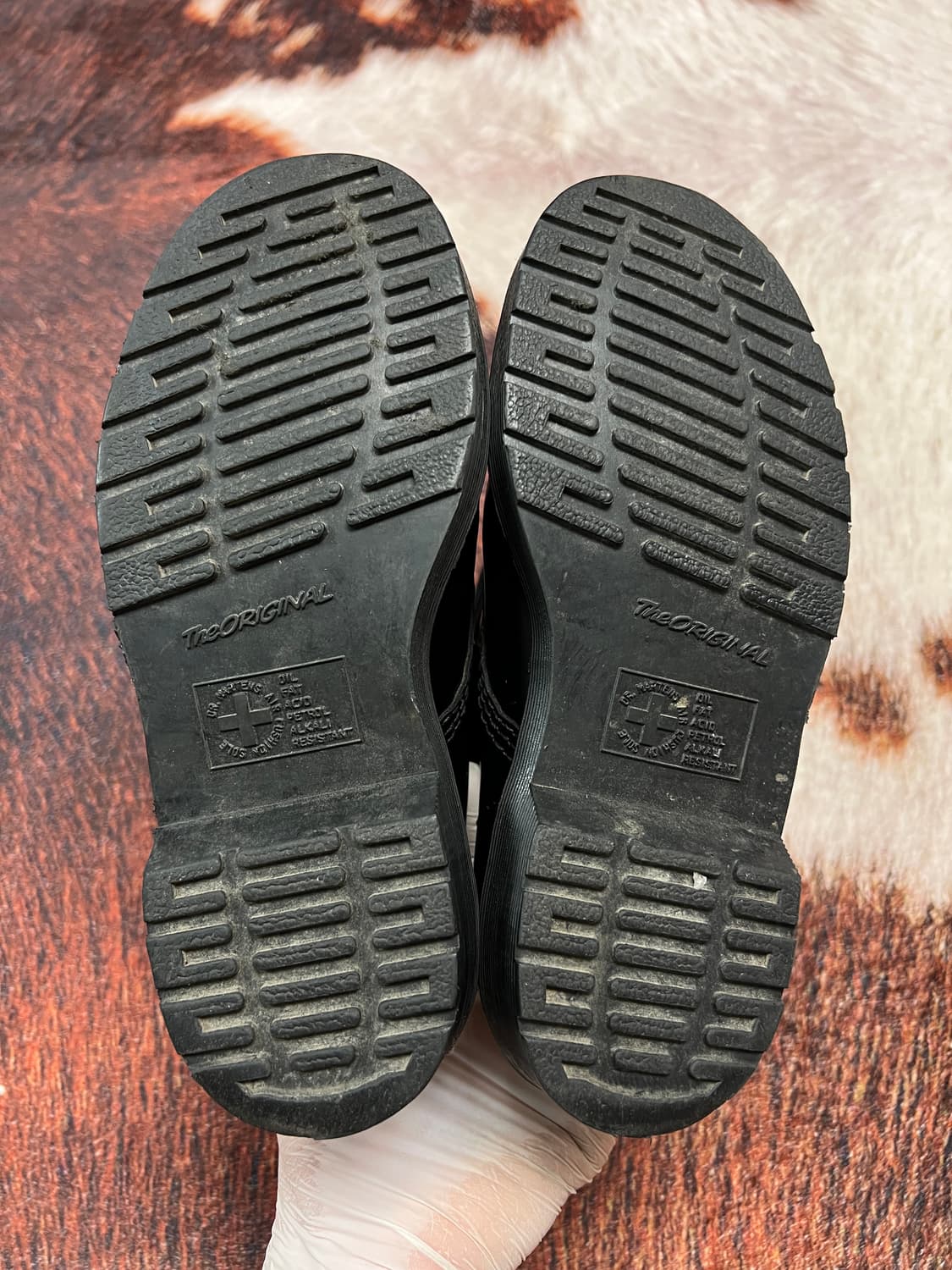 [36] 닥터마틴 1460 스무스 모노 8홀 워커 상품이미지5