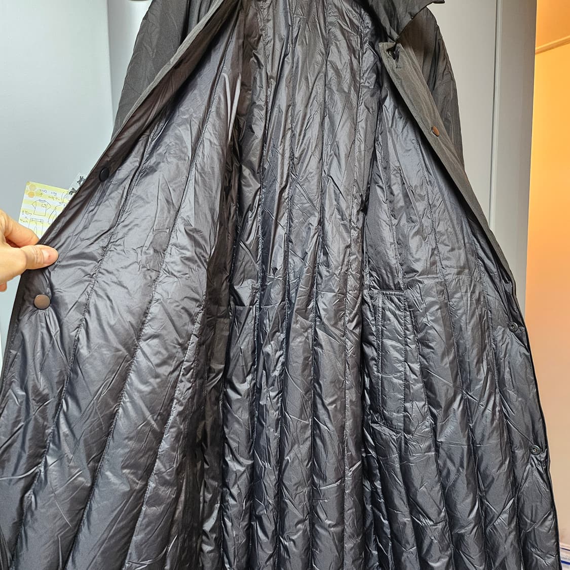 가먼트레이블 리버시블 덕다운 패딩 코트 판매 상품이미지3