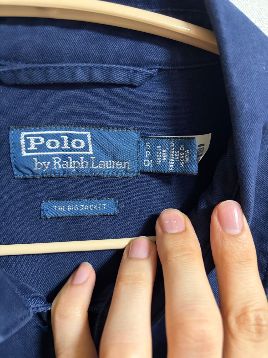 [S]폴로 빅자켓 네이비 상품이미지3