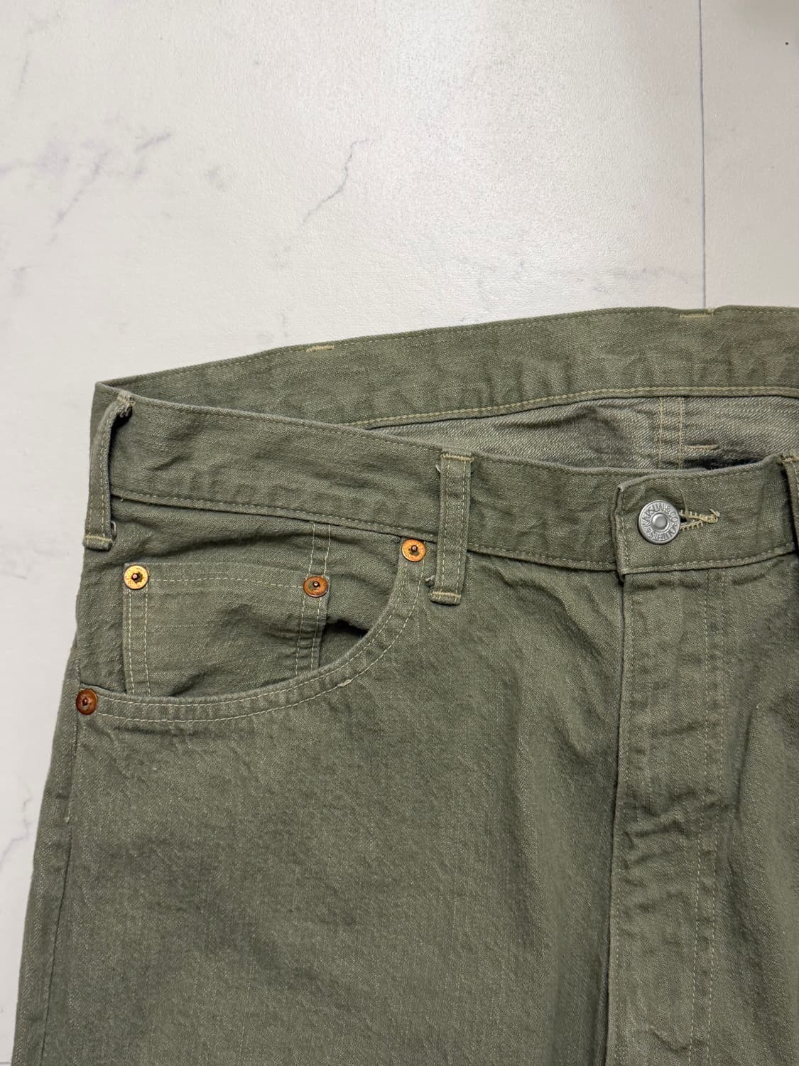 캡틴선샤인 버클백 데님 상품이미지2