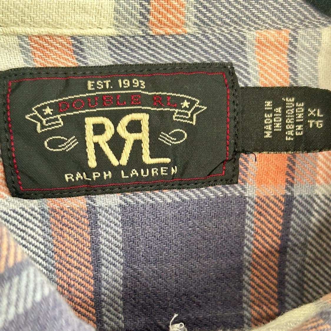 RRL 더블알엘 매트록 플래드 트윌 워크셔츠 상품이미지6