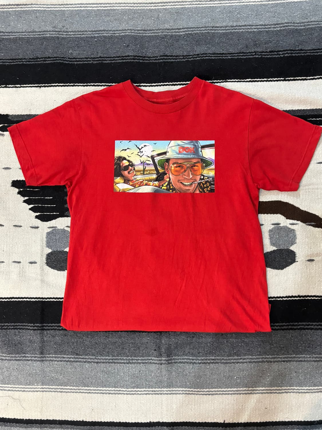 00’s 빈티지 레드 DGK 그래픽 프린팅 반팔티 상품이미지8