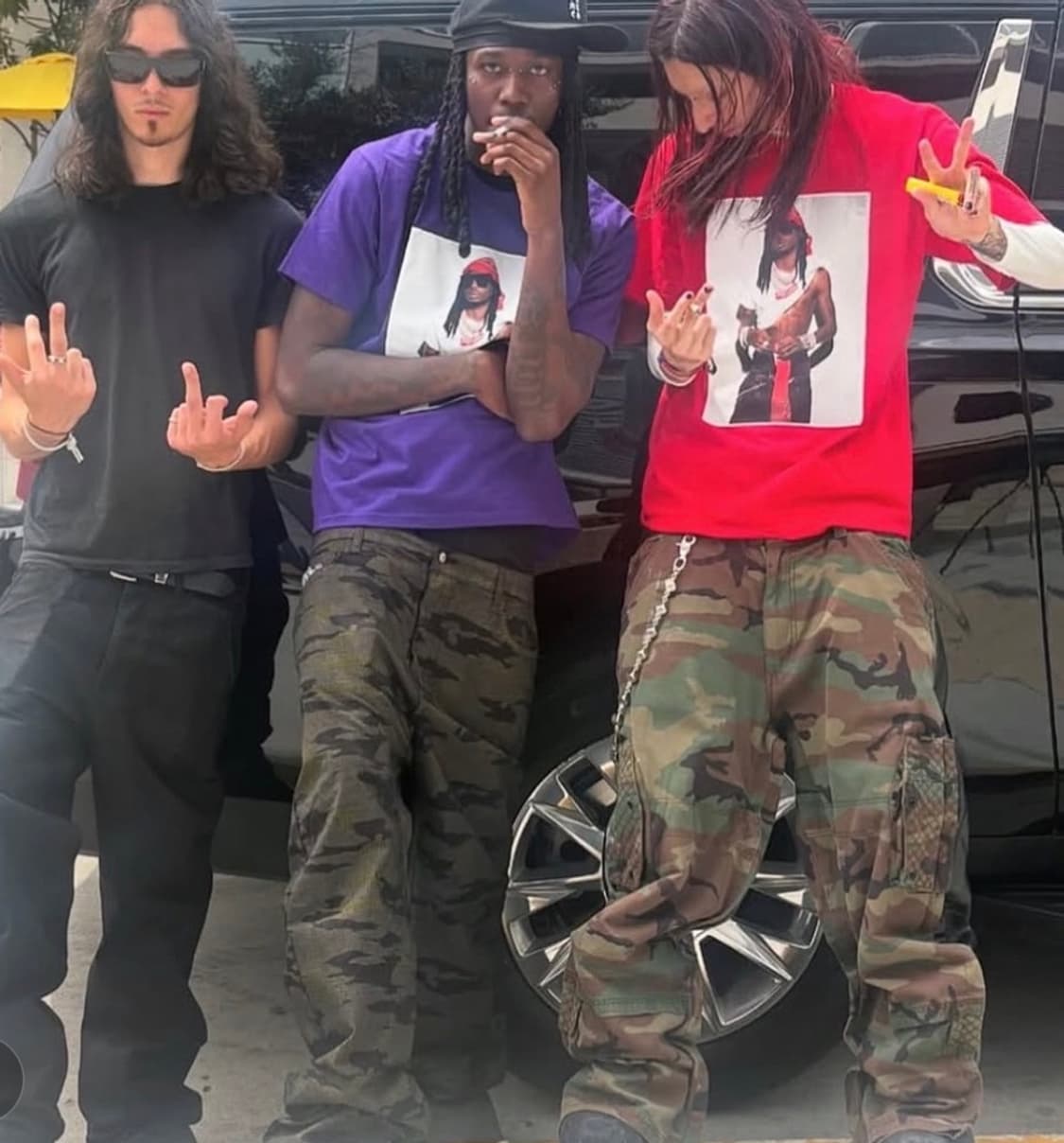 L)슈프림 플레이보이 카티 티셔츠 레드 - 25FW 상품이미지2