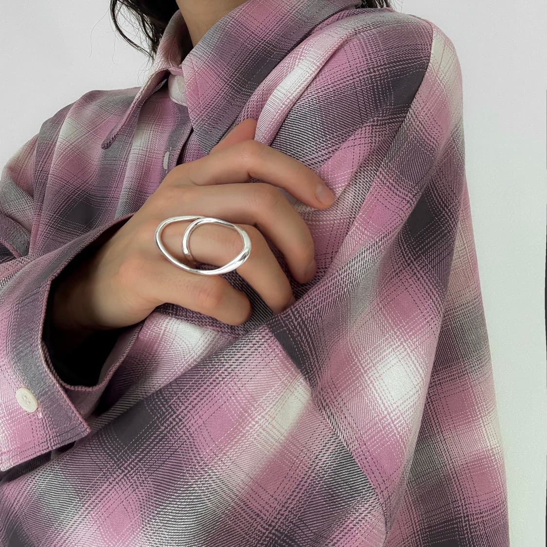 나선형볼드 925실버링 상품이미지4