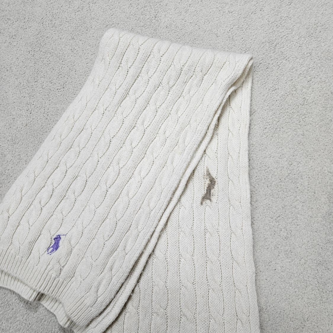 폴로 랄프 로렌 케이블 머플러 상품이미지4