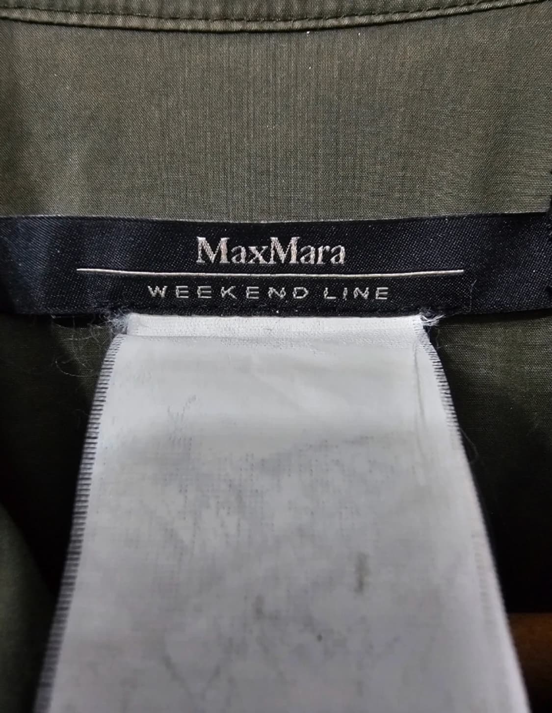 막스마라 셔츠 원피스 롱드레스 카키 ~66 상품이미지7