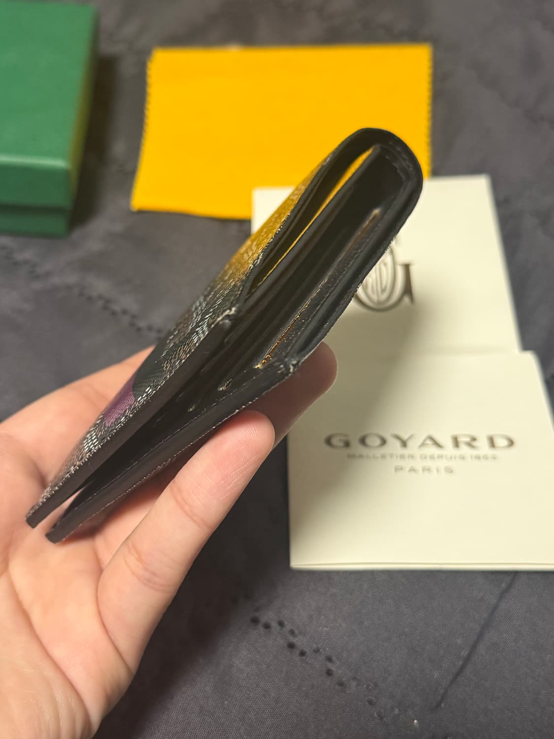 고야드 빅투와르 마카쥬 반지갑  상품이미지9