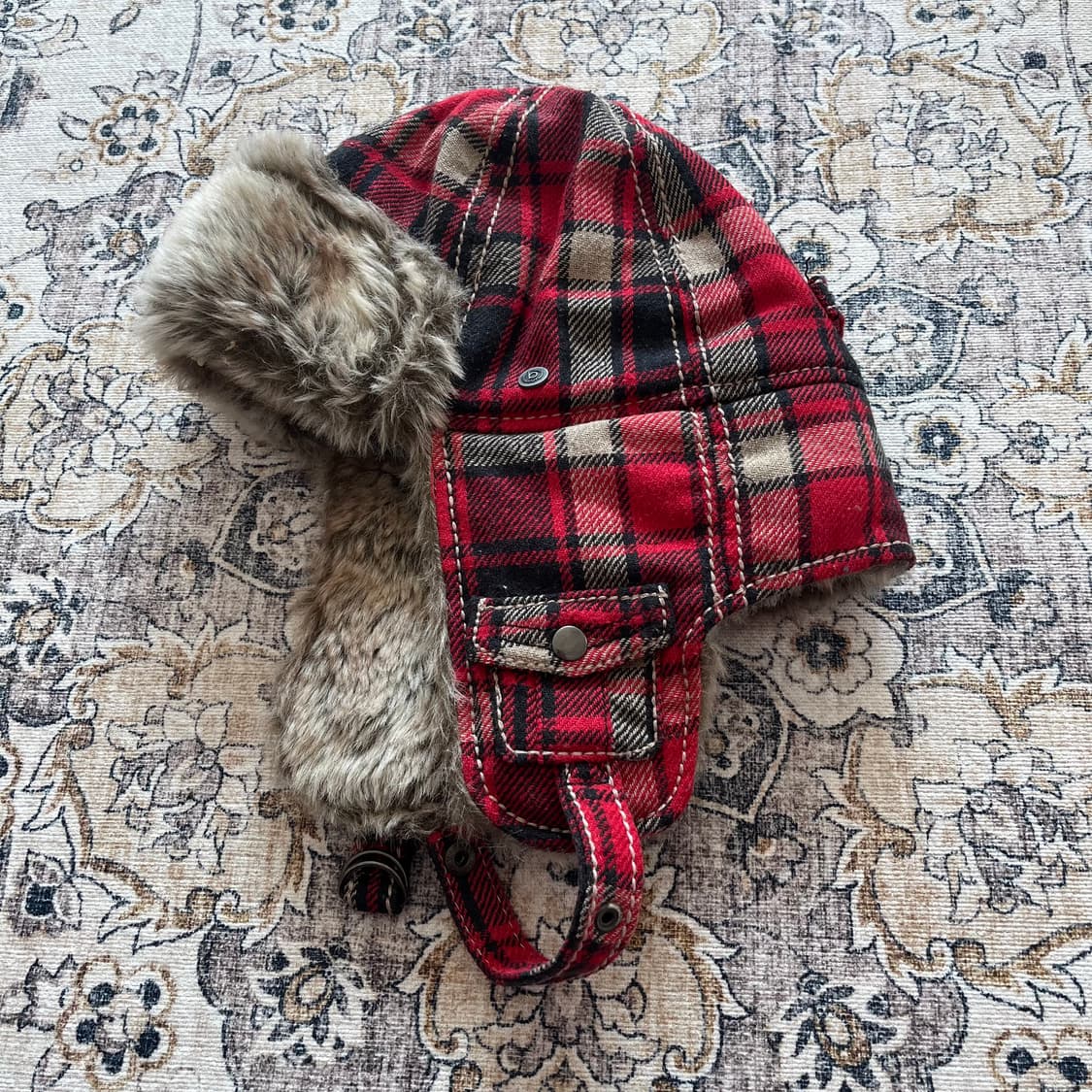 Bugatti 체크 트루퍼햇 상품이미지1