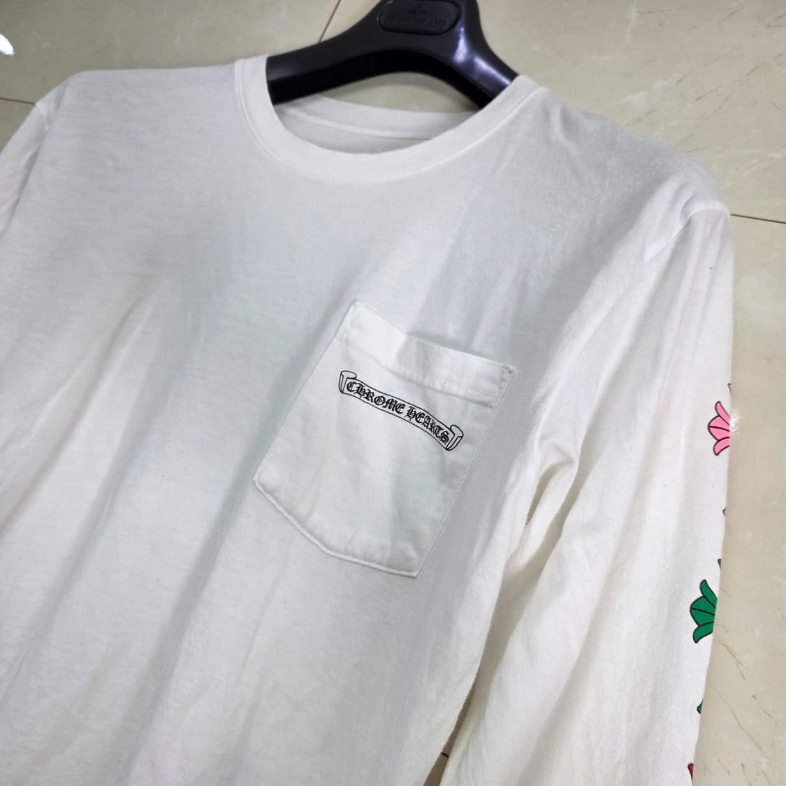 크롬하츠 멀티컬러 세메터리 크로스 롱슬리브 m 새상품급 상품이미지3