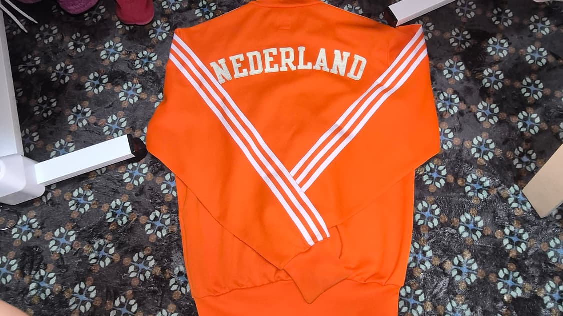 아디다스 2006 피파 네덜란드 오렌지 트랙탑 져지 S 상품이미지3