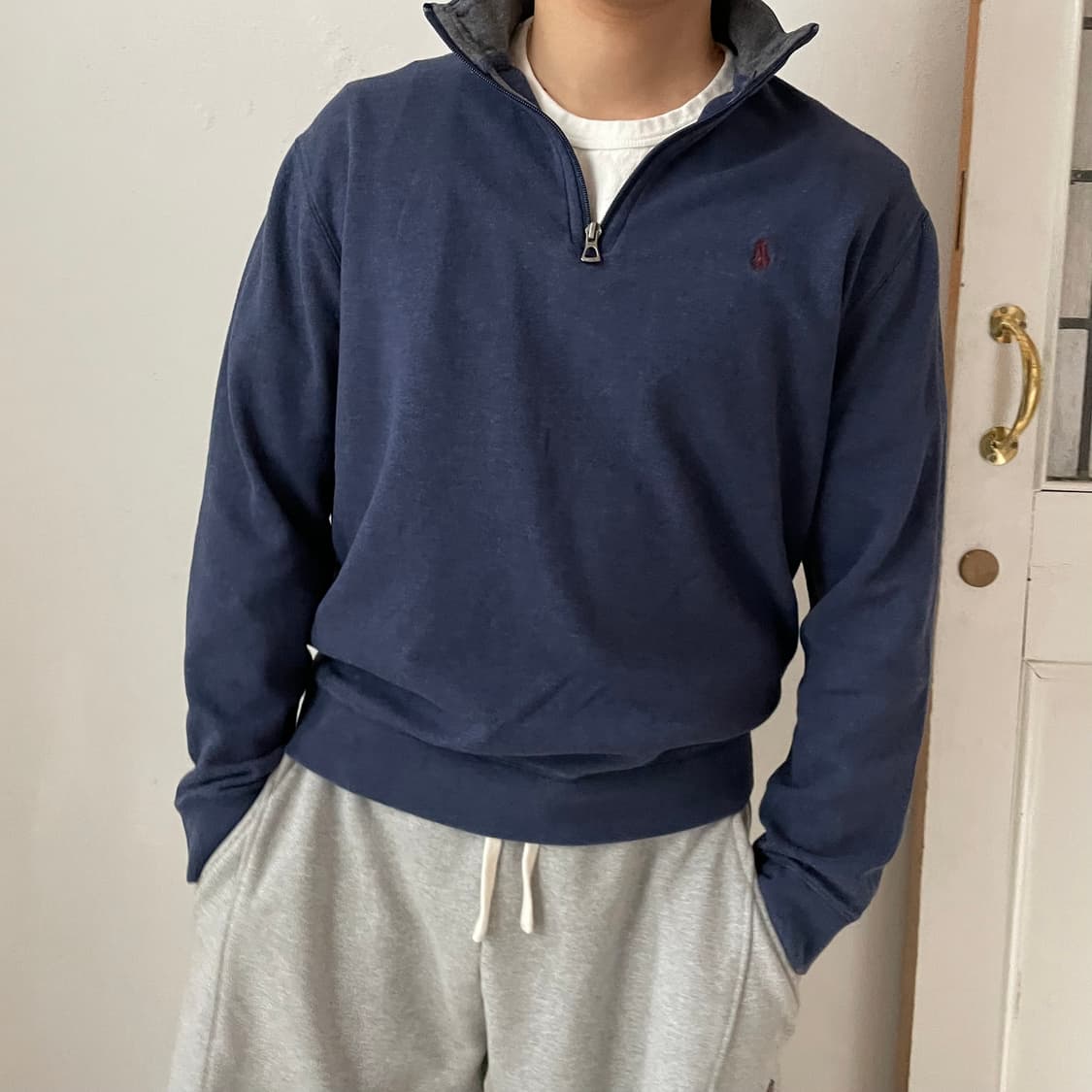 폴로 하프집업 스웻셔츠 상품이미지2