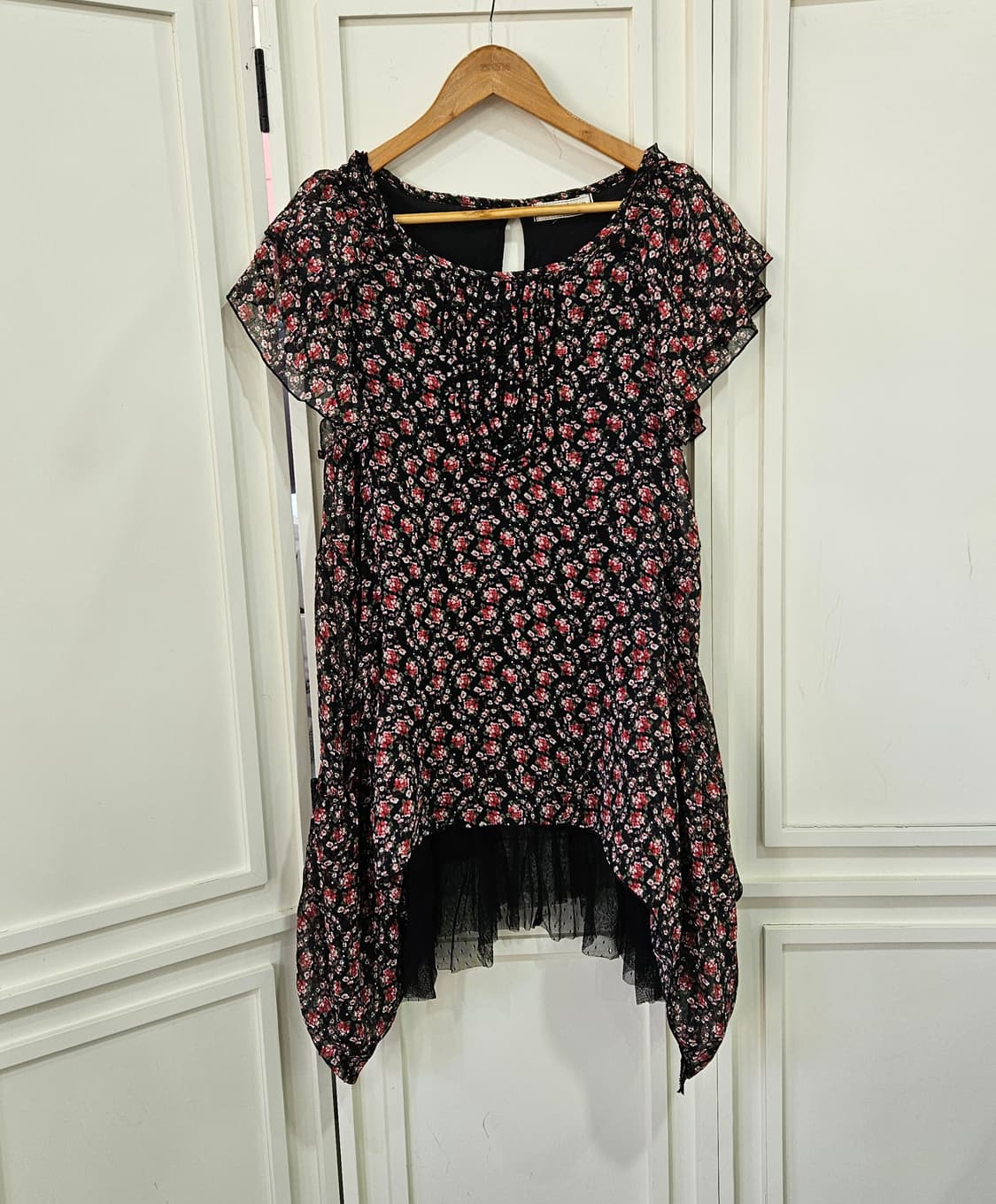 플라워 쉬폰 원피스 상품이미지1