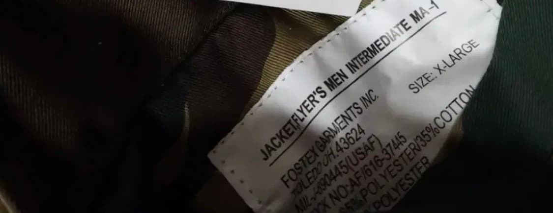 [XL] 포스텍스 가먼츠 알릭스 봄버 상품이미지3