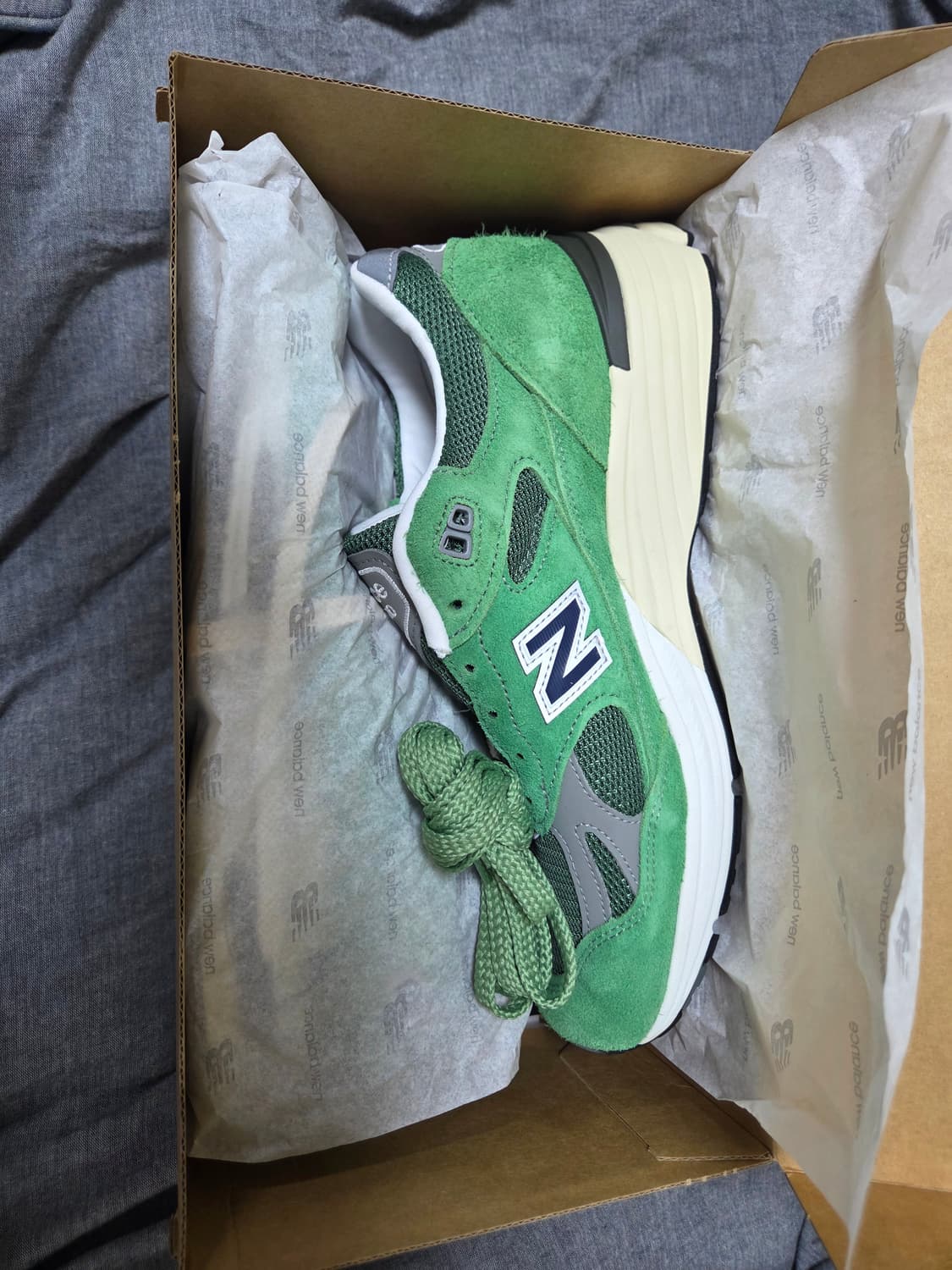 뉴발란스 991v2 미네랄 그린(U991gv2) 265 새상품 상품이미지4