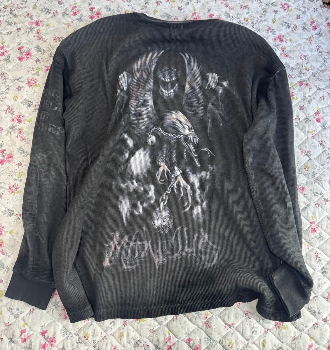 트레비스 스캇 내한 롱슬리브 머천 s 상품이미지2