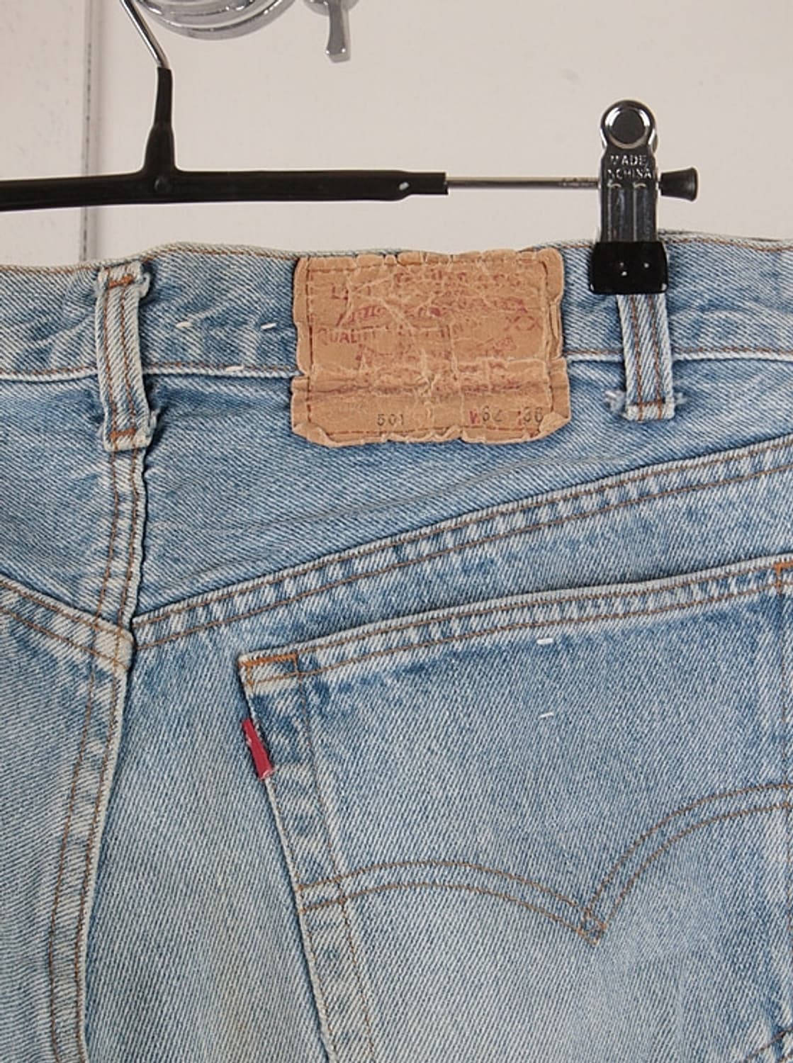 80s early90s vtg LEVI'S 501 denim pants  상품이미지4