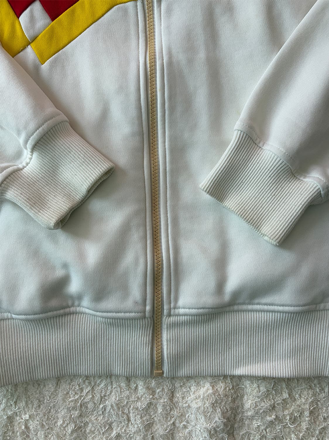 아디다스 아이보리 연카키 베켄바우어 트랙탑 져지 상품이미지4