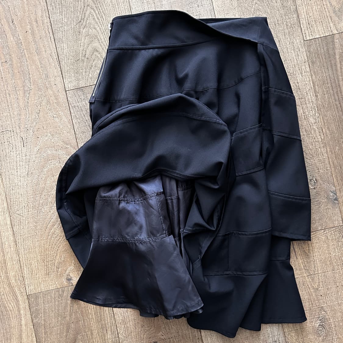 Structured Flare Volume Skirt 상품이미지3