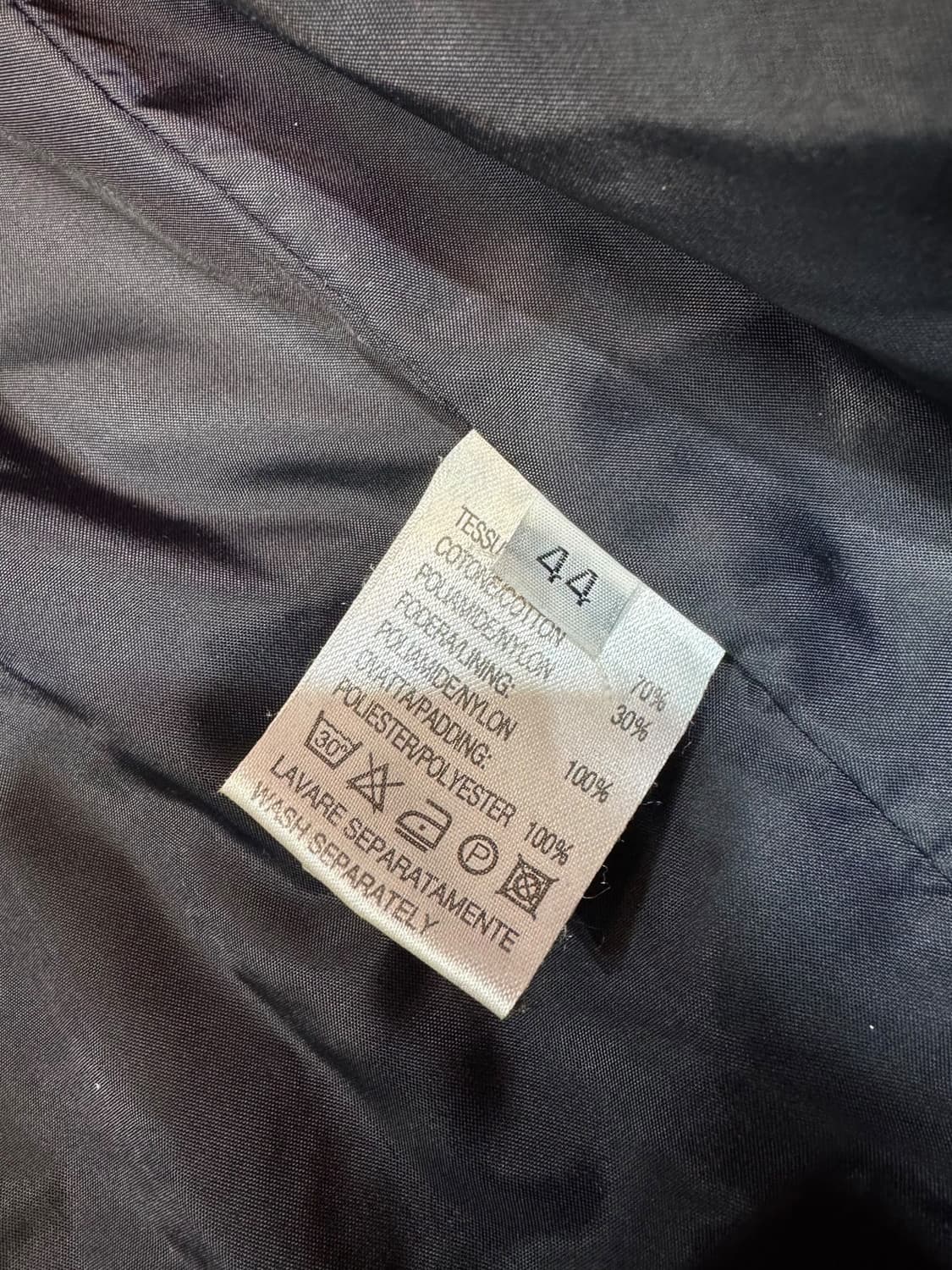 발렌티노 진스 나일론 후드 점퍼 made in ITALY (M)   상품이미지9